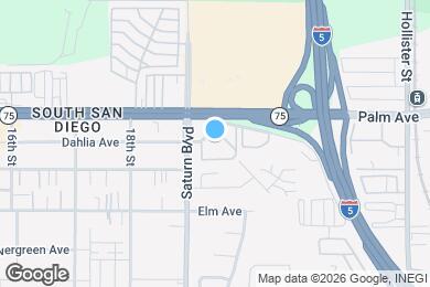 Map image of the property - 1935 Avenida Del Mexico
