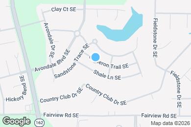 Map image of the property - 3820 Cameron Trail SE