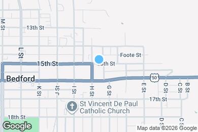 Map image of the property - 708 15th St