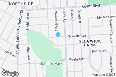 Map image of the property - 124 Woodruff Ave