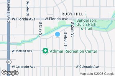 Map image of the property - 1625 S Beach Ct