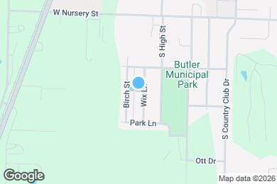 Map image of the property - 812 Wix Ln