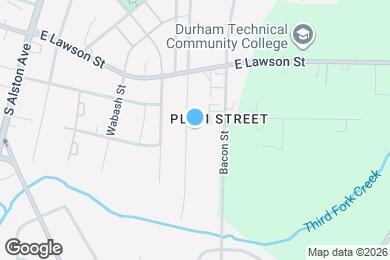 Map image of the property - 927 S Plum St