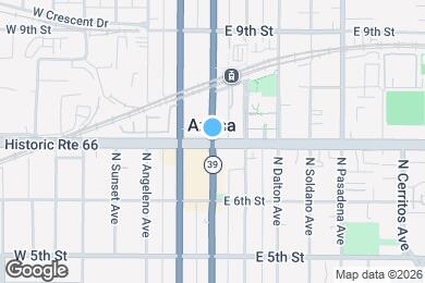 Map image of the property - 951 N Sunrise Ln