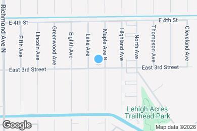 Map image of the property - 907 East 3rd Street