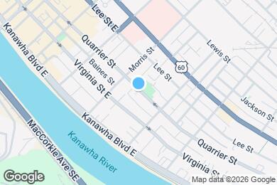 Map image of the property - 1323 Quarrier St