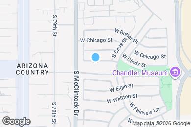 Map image of the property - 3941 W Denver St