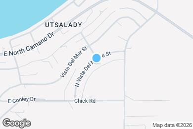 Map image of the property - 1060 Vista del Monte St
