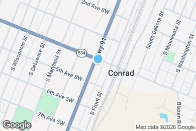 Map image of the property - 2 4th Ave SE