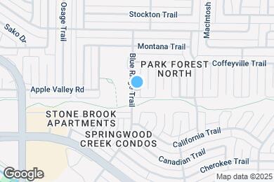 Map image of the property - 6504 Blue Ridge Trail