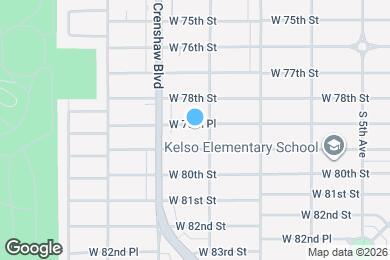Map image of the property - 3216 W 78th Plz