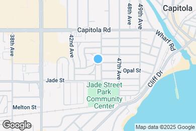 Map image of the property - 1425 45th Ave