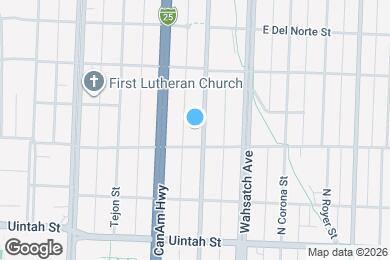 Map image of the property - 1416 N Royer St