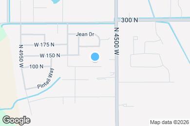 Map image of the property - 4618 W 75 N