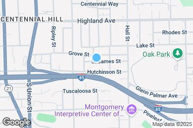 Map image of the property - 1108 Saint James St