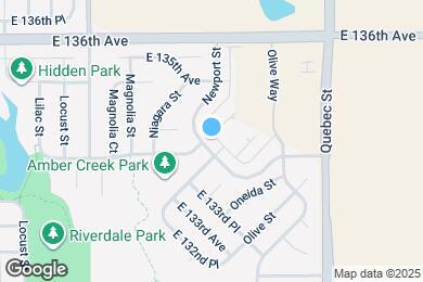 Map image of the property - 13455 Oneida Ln