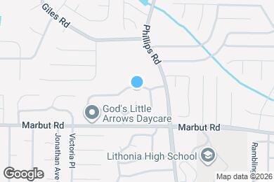 Map image of the property - 2009 Corners Cir