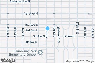Map image of the property - 4062 2nd Ave S