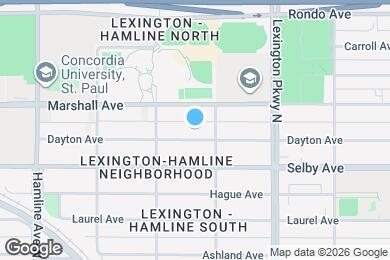 Map image of the property - 1179 Dayton Ave