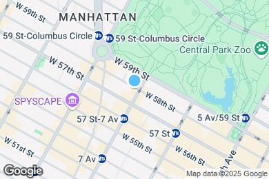 Map image of the property - WEST 58 STREET