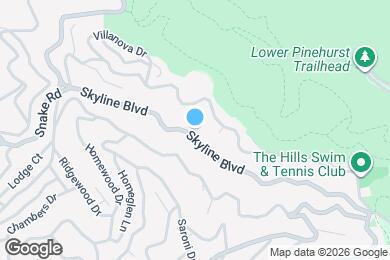 Map image of the property - 7716 Skyline Blvd