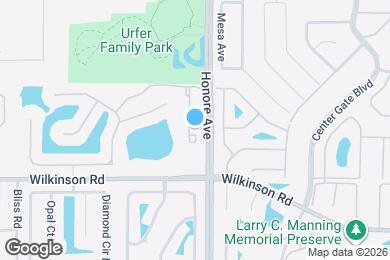 Map image of the property - 4228 Via Piedra Cir