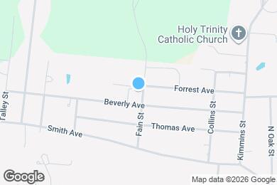 Map image of the property - 506 Fain St