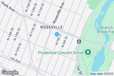 Map image of the property - 260 N 7th St