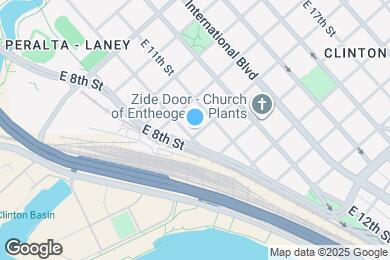 Map image of the property - 1013 9th Ave