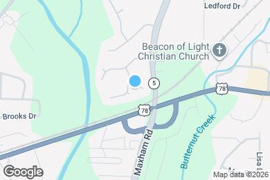 Map image of the property - 5010 Landover Way