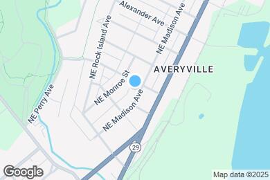 Map image of the property - 2417 NE Madison Ave