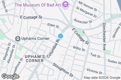 Map image of the property - 663 Columbia Rd