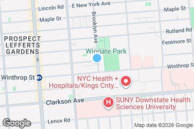 Map image of the property - Nice room in a good neighborhood