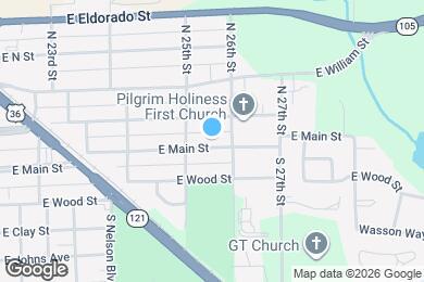 Map image of the property - 2550 E Main St