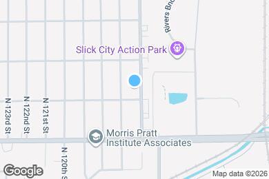 Map image of the property - 1317 N 116th St