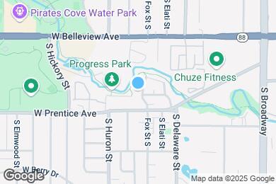 Map image of the property - 5201 S Fox St