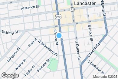 Map image of the property - 46 S Prince St