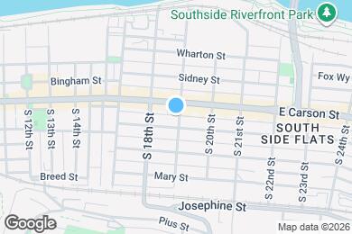 Map image of the property - 100 S 19th St