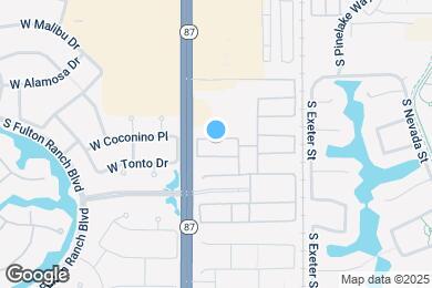Map image of the property - 125 E Coconino Dr