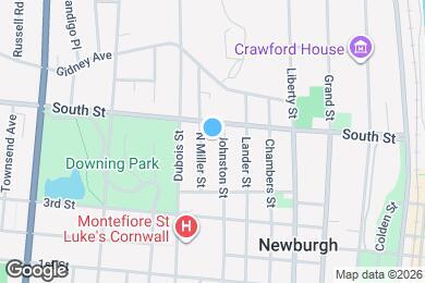 Map image of the property - 165 Johnston St