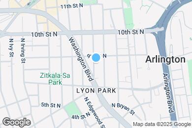 Map image of the property - 807 N Daniel St