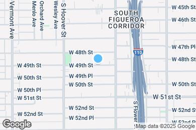 Map image of the property - 603 W 49th St
