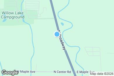 Map image of the property - 3855 N Broadway