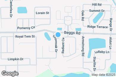 Map image of the property - 7575 Groveoak Dr