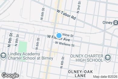 Map image of the property - 434 W Fisher Ave