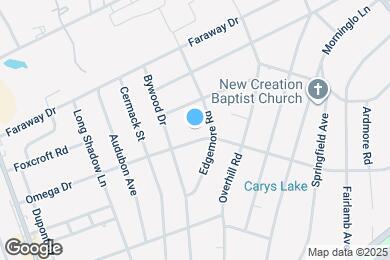 Map image of the property - 1513 Omega Dr
