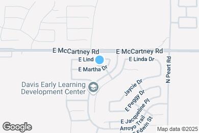 Map image of the property - 1364 E Martha Dr