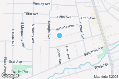 Map image of the property - 316 Louisa Ave