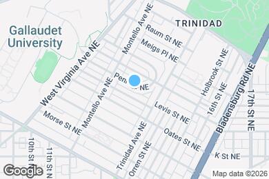 Map image of the property - 1247 Penn St NE