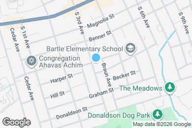 Map image of the property - 303 S 3rd Ave